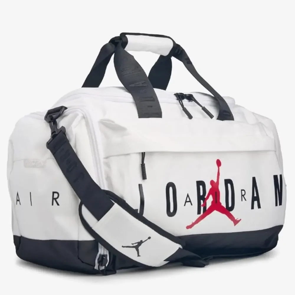 Jordan Velocity Duffel Bag - White - Medium